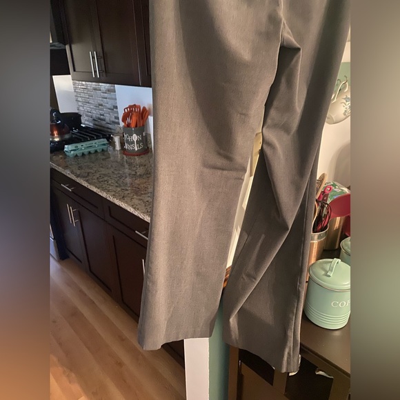 Gray women’s pants, good condition. Size 12 with 32” inseam. Snap closure. GUC - Picture 3 of 8